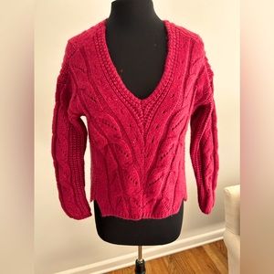 Anthropologie V Neck Sweater
